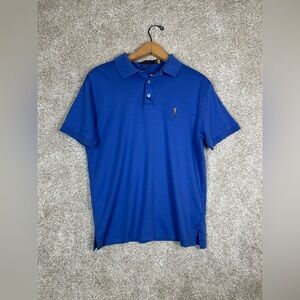 Polo Ralph Lauren Men’s Blue Custom Slim Fit Polo Size M